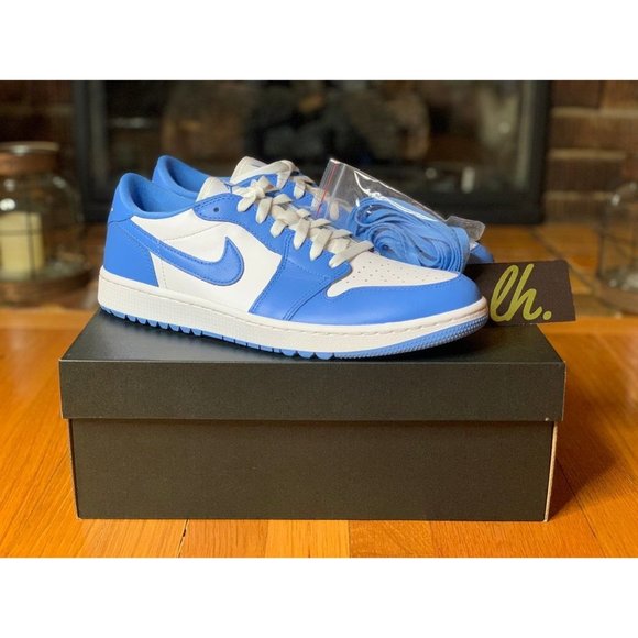 Size 11 Air Jordan 1 Low "UNC Golf" - Picture 4 of 5